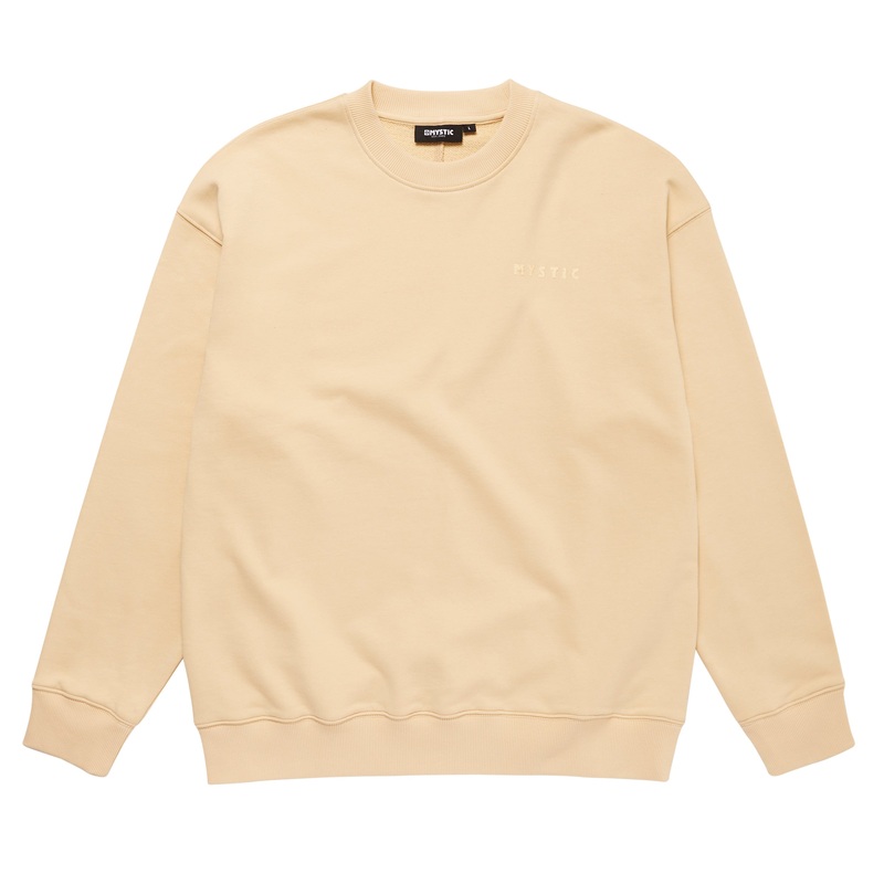 Mystic Grit Crew Sweat Warm Sand L