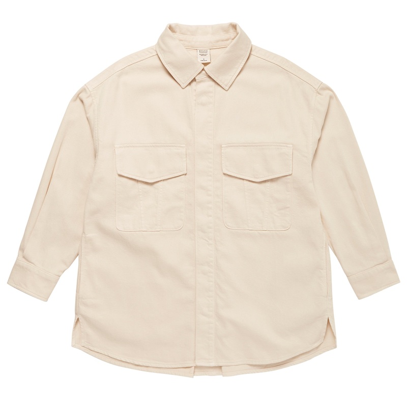 Mystic The Overshirt Shirt Women Off White L