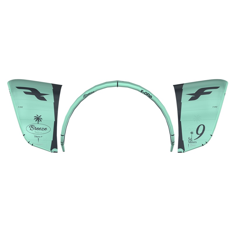 F-One Breeze V4 Kite A - MINT / ONYX 7.0m