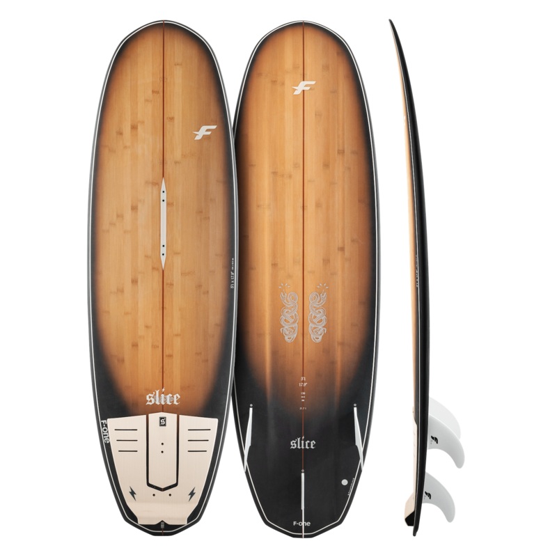 F-One Slice Bamboo Kite Surfboard 2024 5'1