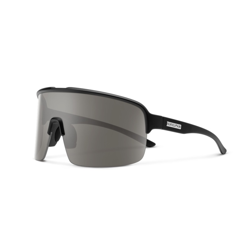 SunCloud Amplify Matte Black Polarized Gray