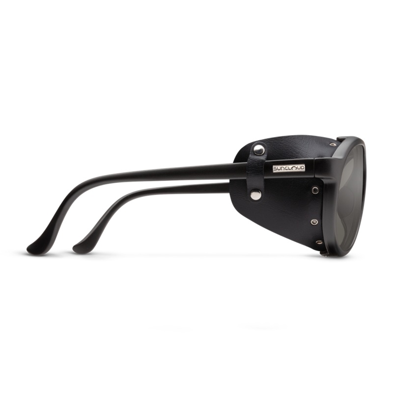 SunCloud Glacier Matte Black Polarized Gray