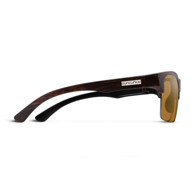 SunCloud Rambler Matte Black Polarized Gray Green