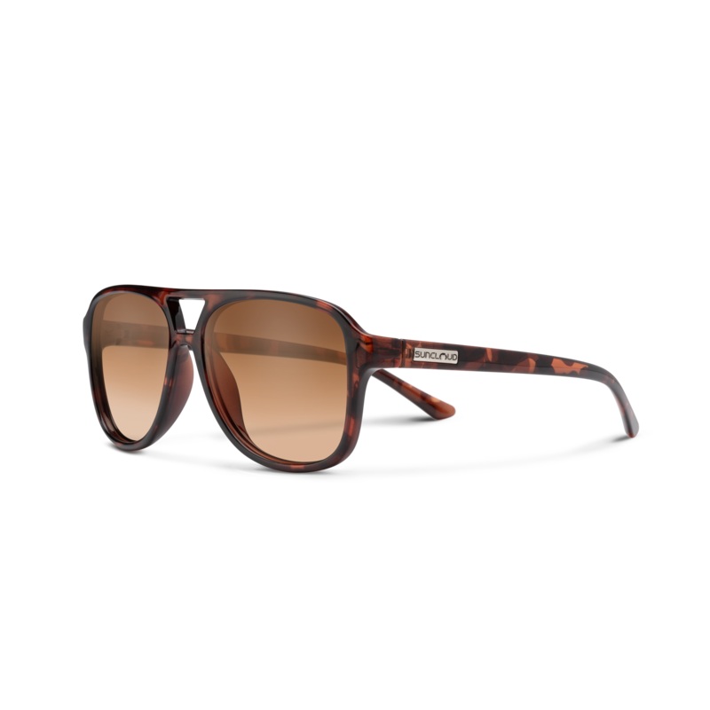 SunCloud Sandy Black Polarized Gray Green