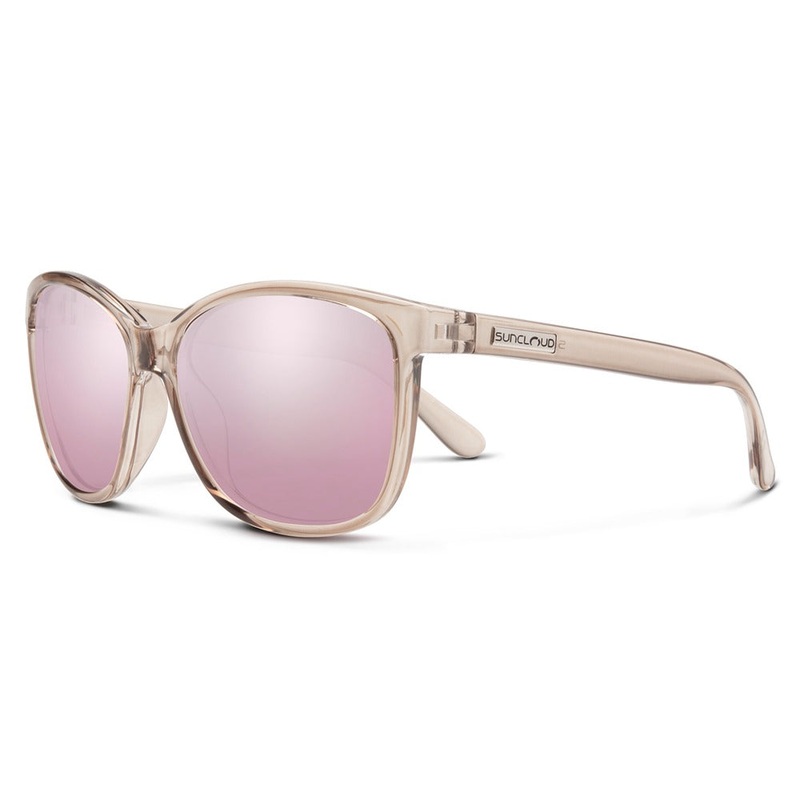 SunCloud Sashay Black Polarized Gray Green