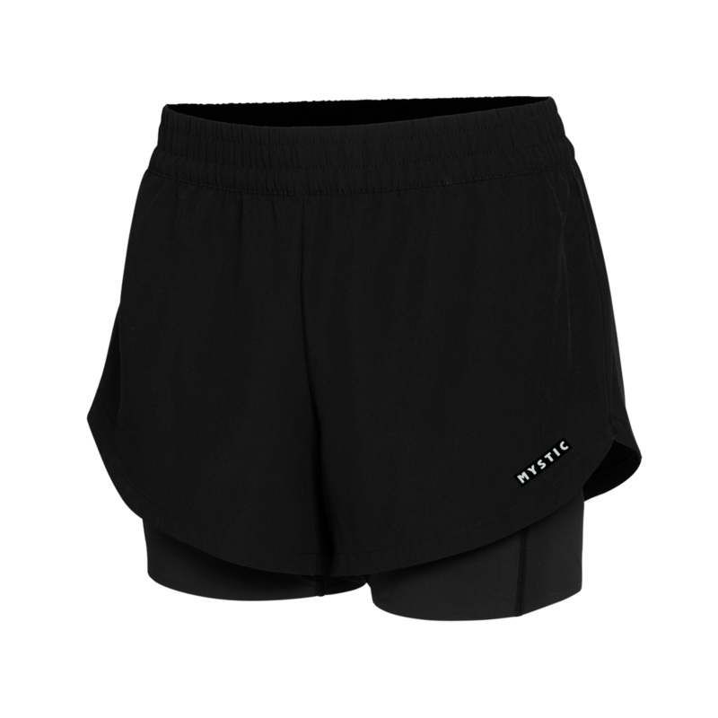 Mystic Ida Lined Sport Shorts Women Black XS