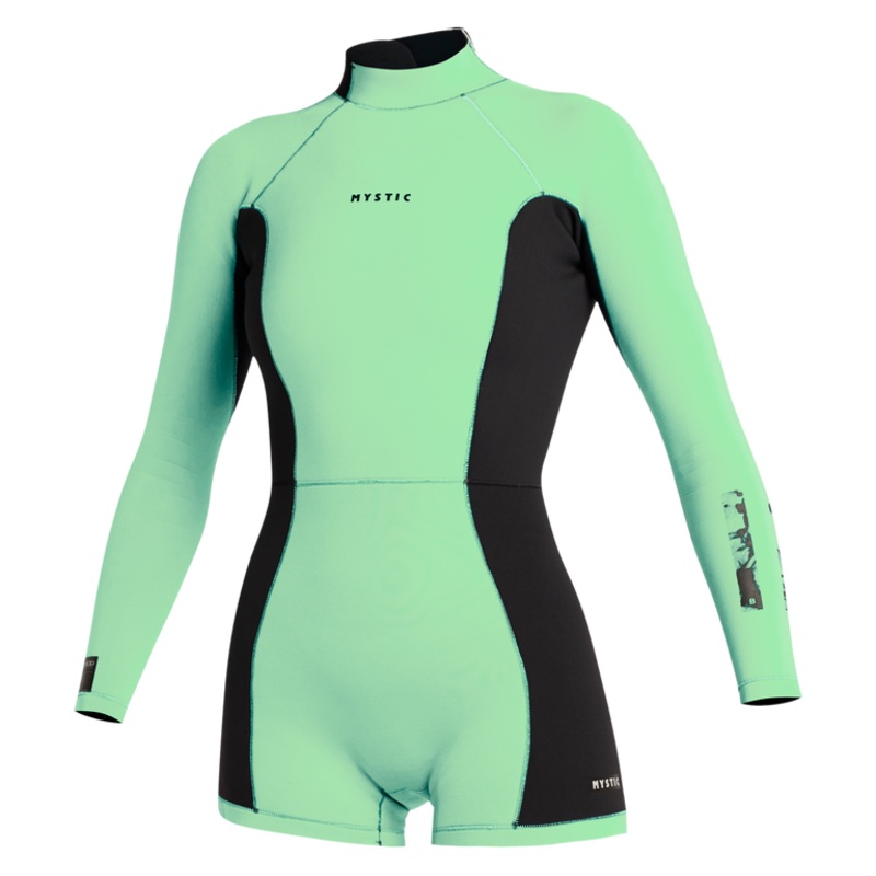 Mystic Lunar BK Longarm Shorty 2/2mm Bzip Women XS