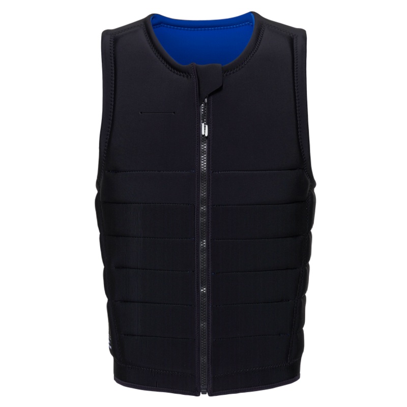 Mystic Mayhem Impact Vest Fzip Wake Black / Blue XS