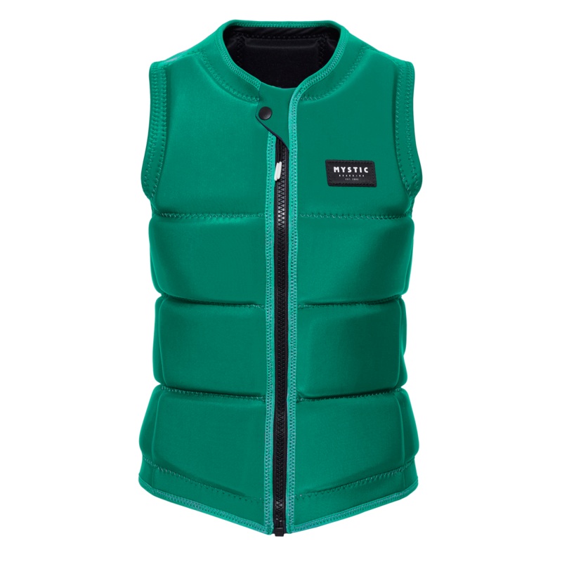 Mystic Star Impact Vest Fzip Wake Women Green XS
