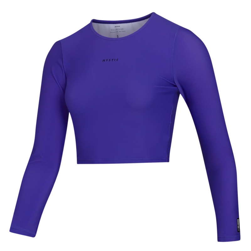 Mystic Sunn L/S Crop Rashvest Women Purple XS