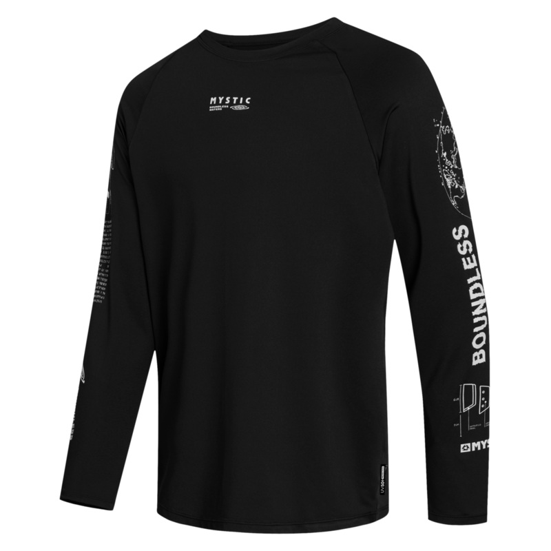 Mystic Tactic L/S Loosefit Quickdry Black S