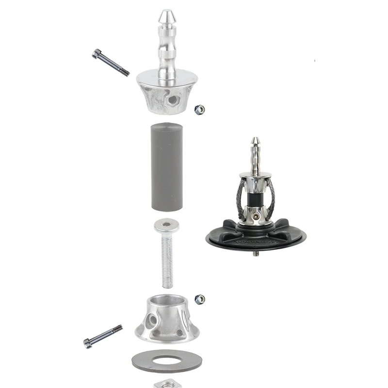 Chinook Tendon Screw and Lock Nut Euro Pin Set