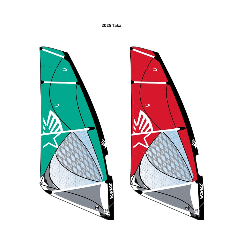 Ezzy Taka Windsurf Sail 2025 Green 3.8