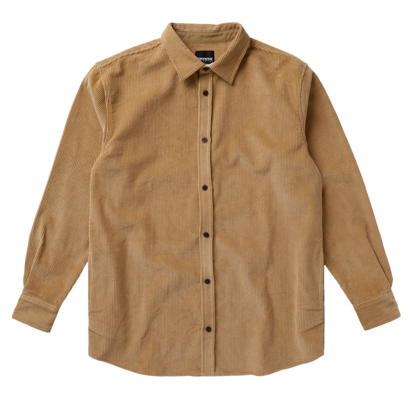 Mystic Corduroy Shirt Slate Brown S