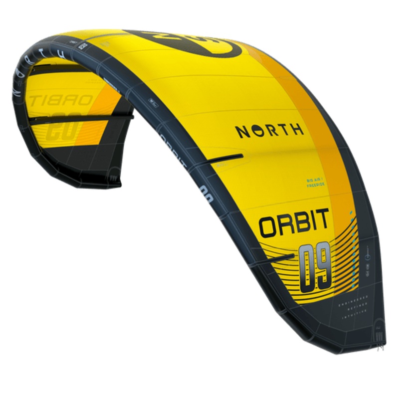 North Orbit Kite 2025 Sunset Yellow 7.0m