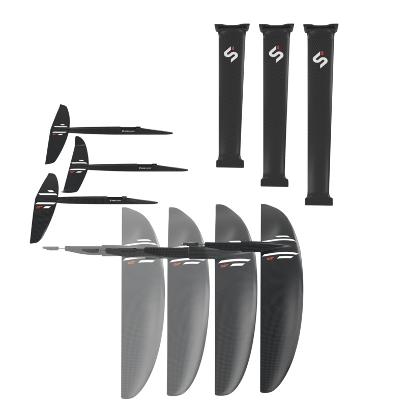 Slingshot One-Lock Glide Complete Carbon Foil Package 725 72 Turbo 180