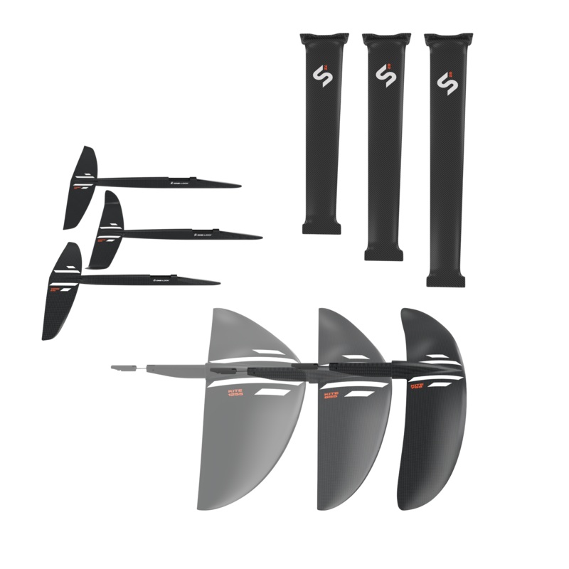 Slingshot One-Lock Kite Complete Carbon Foil Package 72 Turbo 180 755