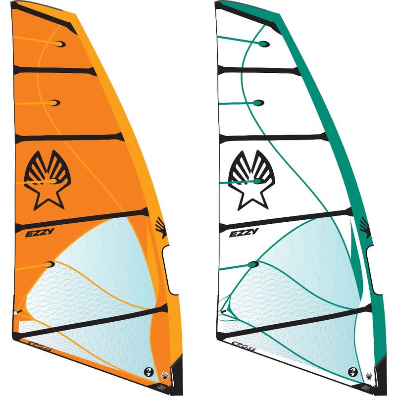 Ezzy Cross Windsurf Sail 2022-2024 Green 2.8m