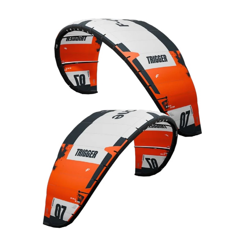 F-One Trigger V2 Kite 2024 A - MINT / ONYX 6.0m