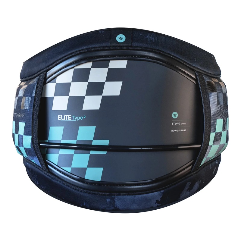 Ride Engine Elite Type 2 Hyperlock Harness 2025 Black Smoke XS