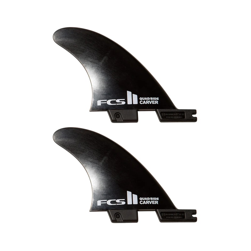 Slingshot WF-2 Fin Pack (2 x FCSII Carver Quad Side Byte, Small)