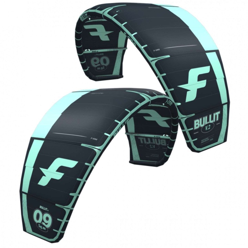 F-One Bullit V2 Kite ONYX / MINT 6.0m
