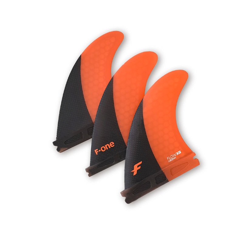 F-One Flow Thruster Fin Set XS Mint Carbon