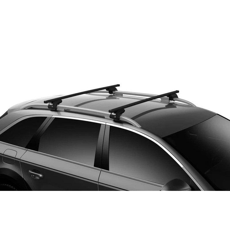 Thule Squarebar Evo Roof Bar BLACK 150cm