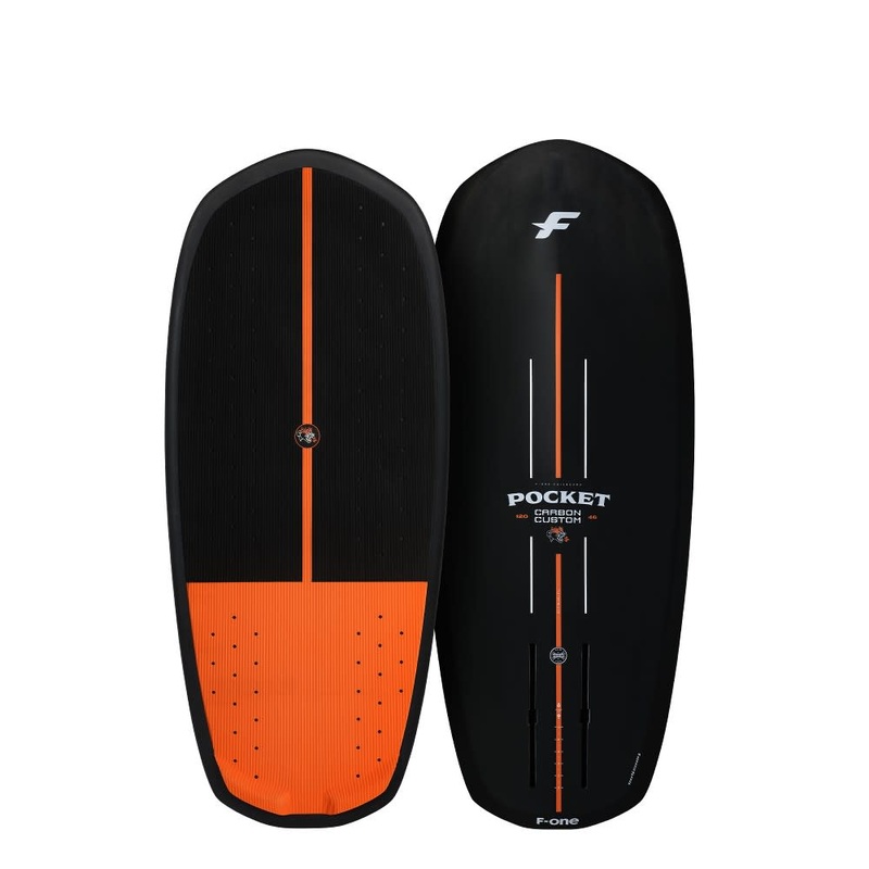 F-One Pocket Carbon Custom 2024 Kite Foil Board 110 x 44cm - 3'7 x 17.3" - 15l