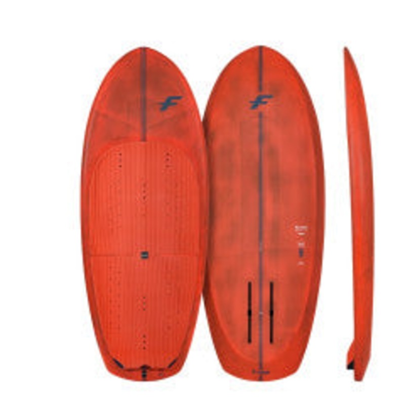F-One Rocket Wing - S Carbon Wing Foil Board 4'4 x 19.5" - 32l  (strap inserts)
