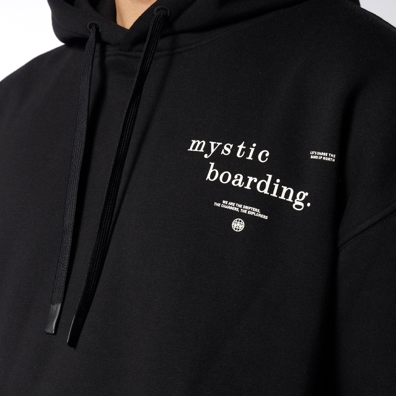 Mystic Adrift Hood Sweat Black S