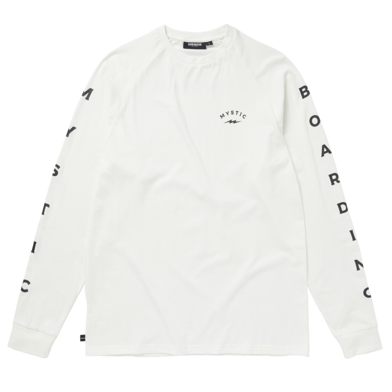 Mystic Bolt L/S Tee Off White S