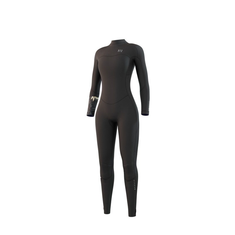 Mystic Dazzled Fullsuit 5/3mm Back Zip Women Black L