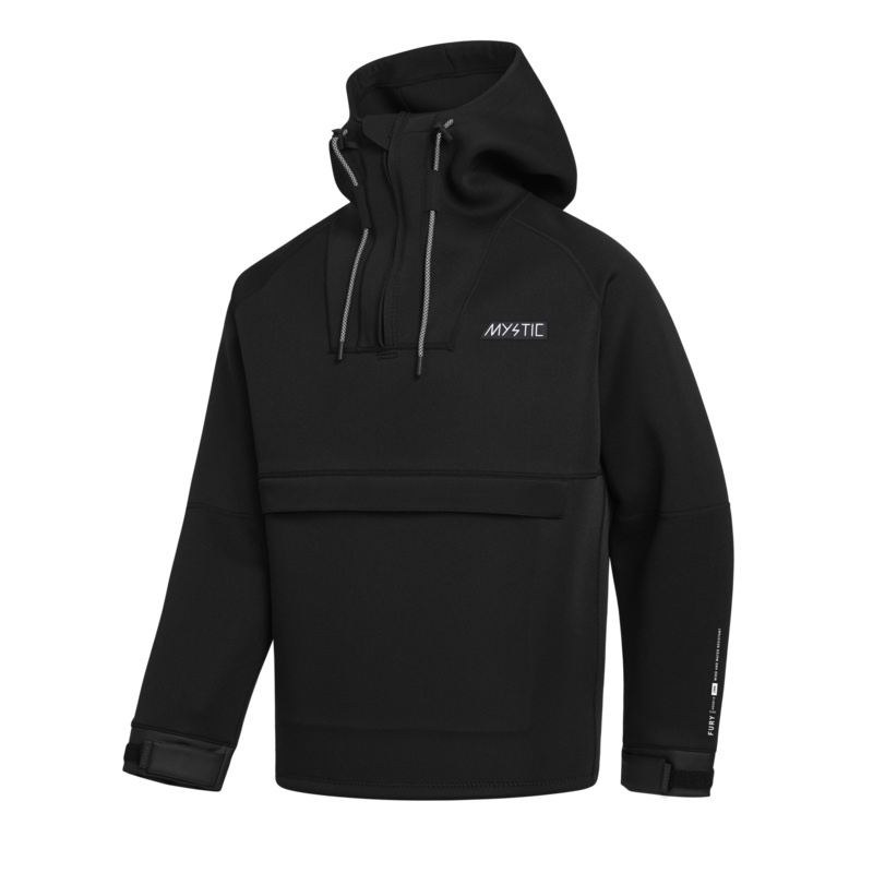 Mystic Fury Neoprene Hoodie 3/2mm Dark Olive XS