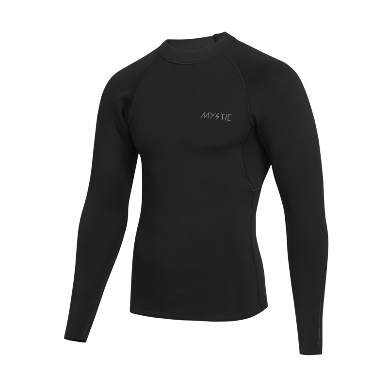 Mystic Majestic Surf Top L/S 2mm Black S