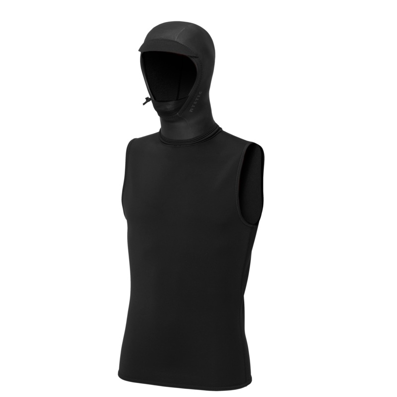 Mystic Neoprene Top with Hood 3/2mm S
