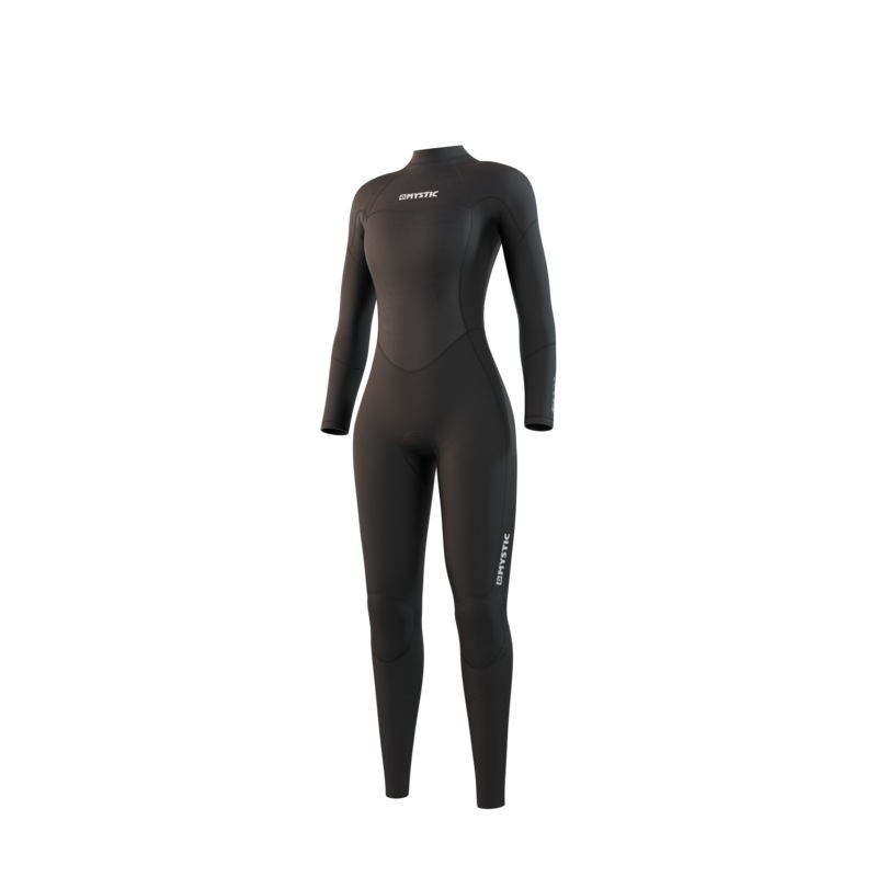Mystic Star Fullsuit 3/2mm Back Zip Women Black XS