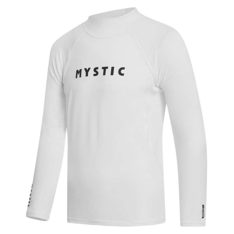 Mystic Star L/S Rashvest Junior White XS