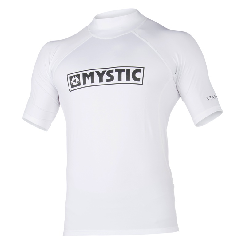 Mystic Star S/S Rashvest Junior White XS