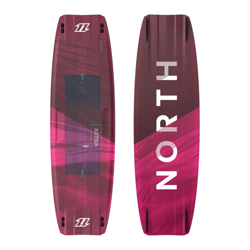 North Astra TT Board Rubine Red 129x38cm