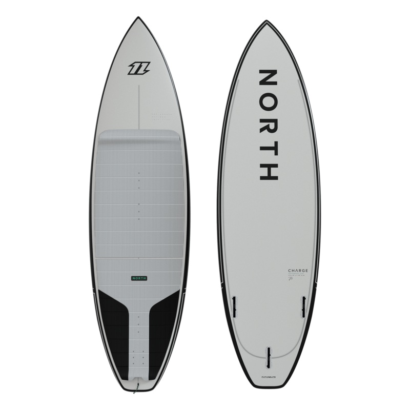 North Charge Surfboard 2023 White 5'5"