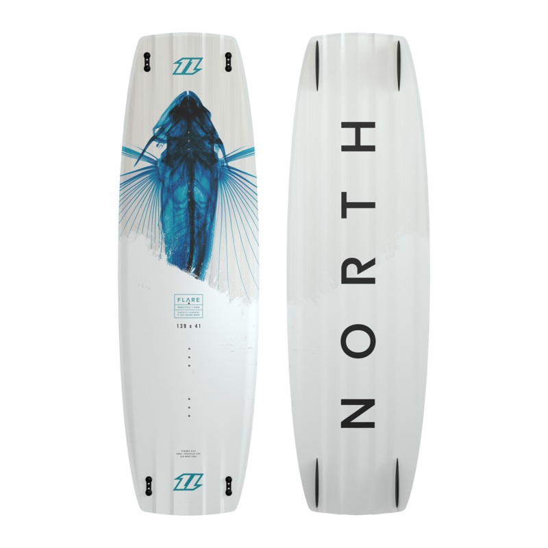 North Flare TT Board White 139x41cm