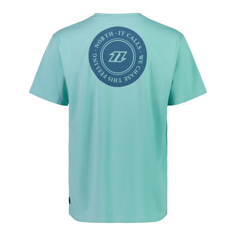 North Signature Tee Aqua Haze S