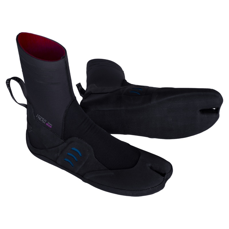 O'Neill Women's Hyperfreak Fire 3mm ST Booties Blk/Tidepool 10