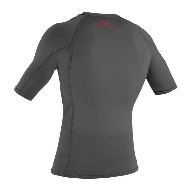 O'Neill Youth Basic Skins 50+ S/S Rash Guard Graphite 12