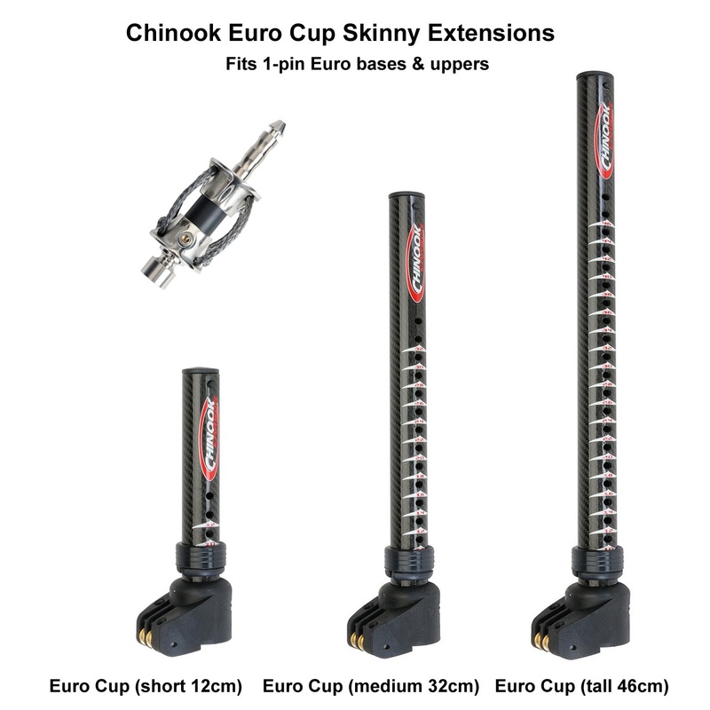Chinook RDM Carbon Extension  Euro Pin Tall