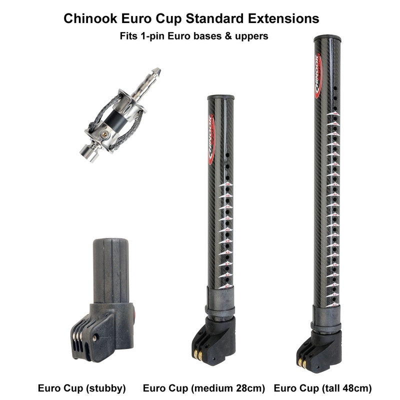 Chinook SDM Carbon Extension  Euro Pin Tall