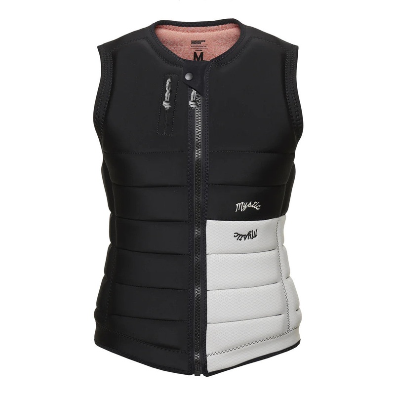 Mystic Maze Impact Vest Front Zip Wake Women Black XS