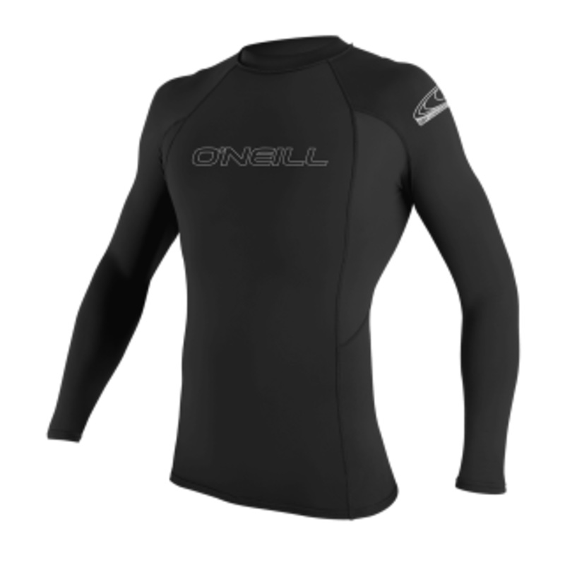 O'Neill Basic Skins 50+ L/S Rash Guard Black L