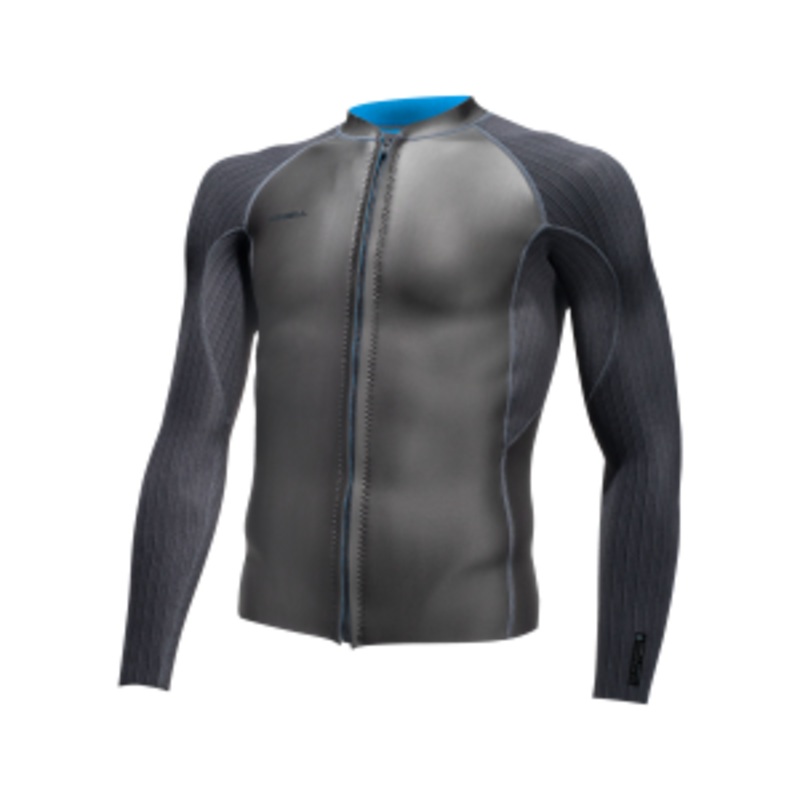 O'Neill Blueprint 2mm Front Zip Jacket Blk/Blk L